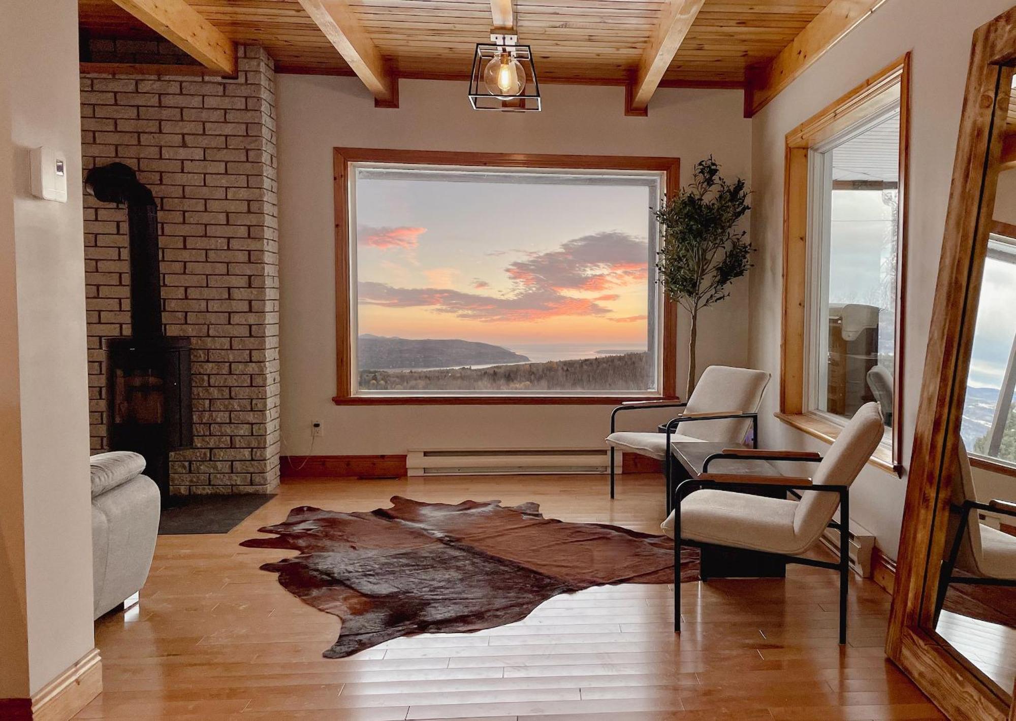 Gorgeous View 10 Min To Massif Hot Tub And Garage Villa Baie-Saint-Paul Bagian luar foto